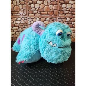 Monsters Inc Sulley Plush Pillow Pets 16" Disney Parks #A80